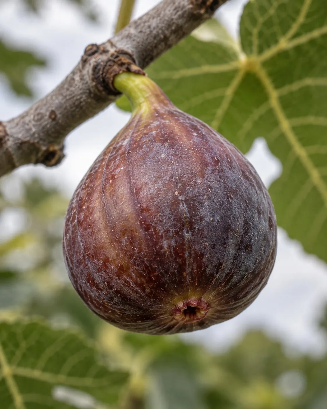 Chicago Hardy figs on the tree